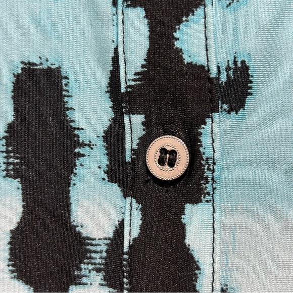 Nygard women’s size PS/P Aqua and black Shirt. Like new condition. - Picture 3 of 6